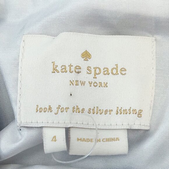 KATE SPADE Fit & Flare Mikado Leopard Print Dress Size 4 - Picture 6 of 15